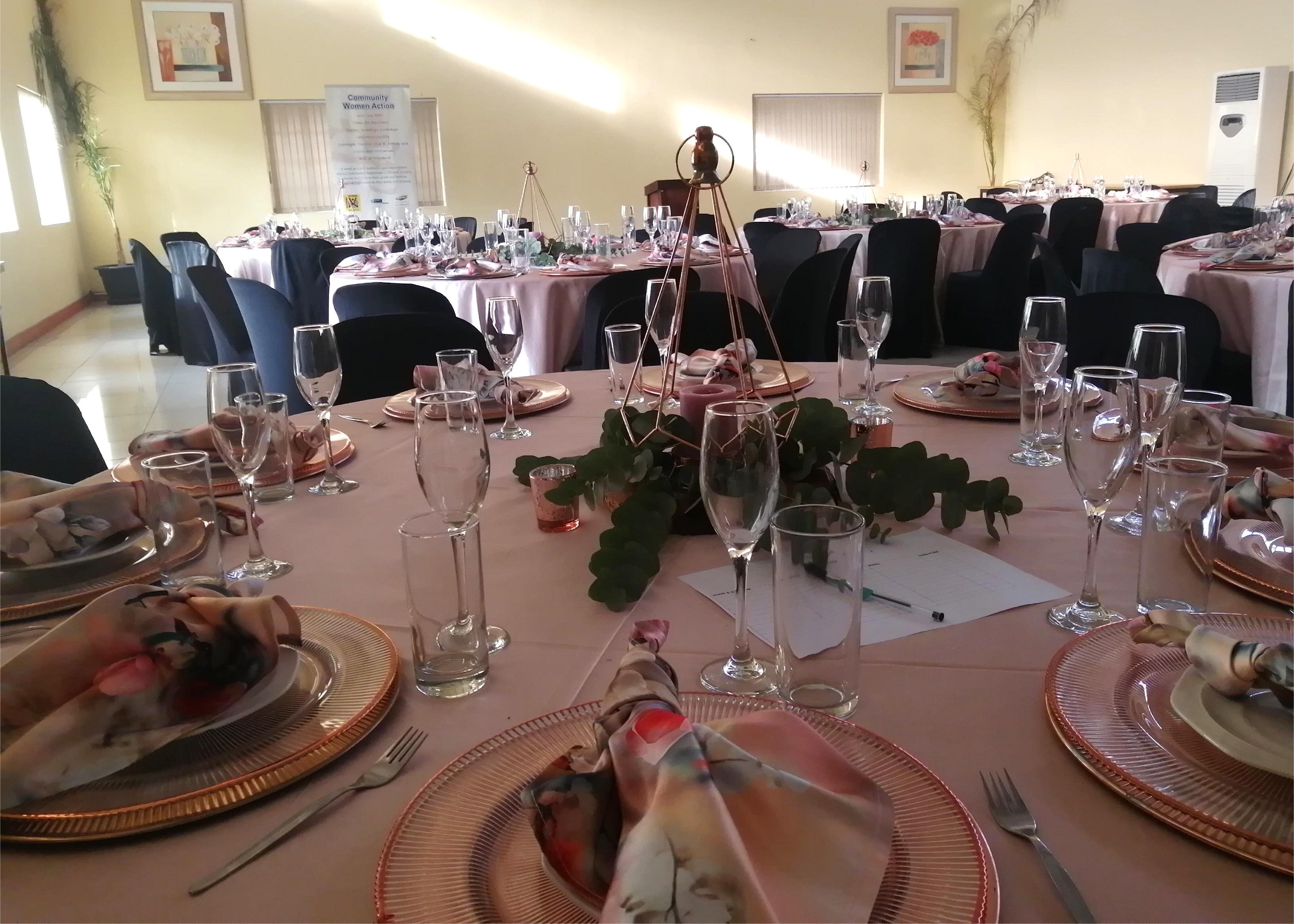 Decorated tables